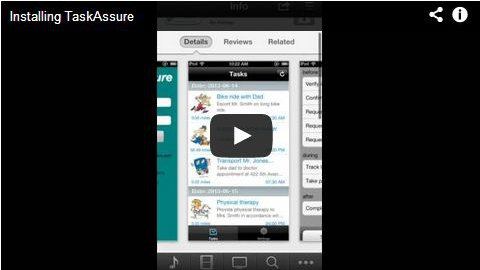 video demo of installing Task Assure